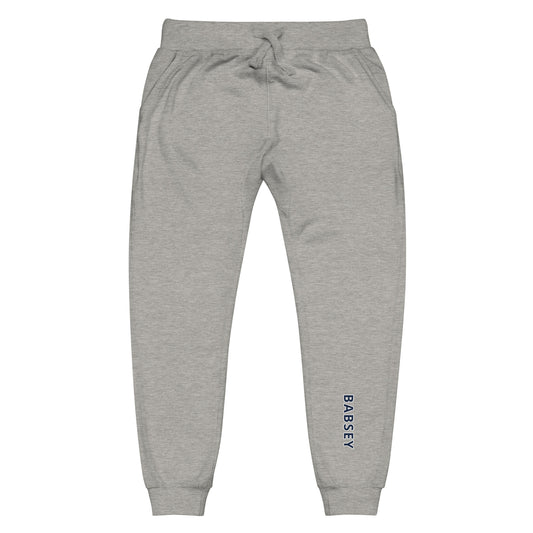 Grey & Navy Sweatpants - BABSEY