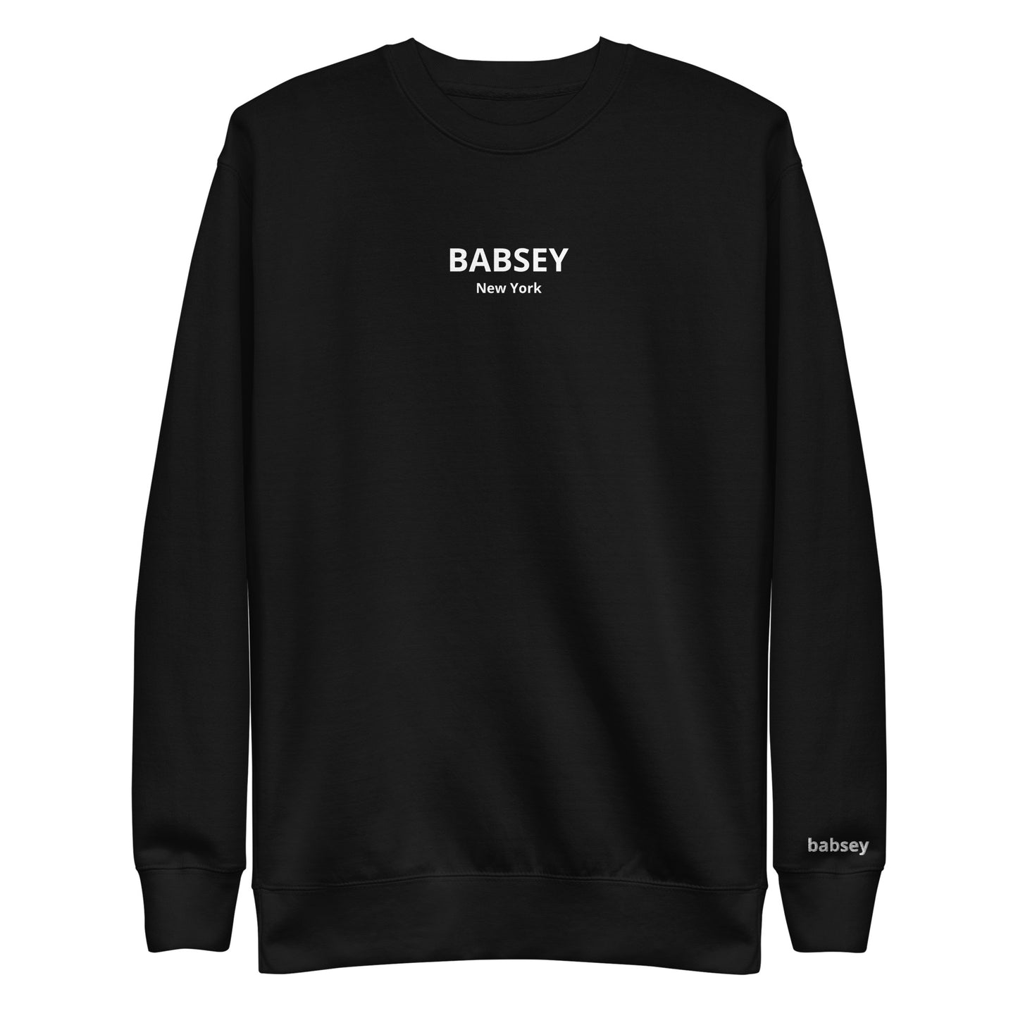 Center Logo Crewneck